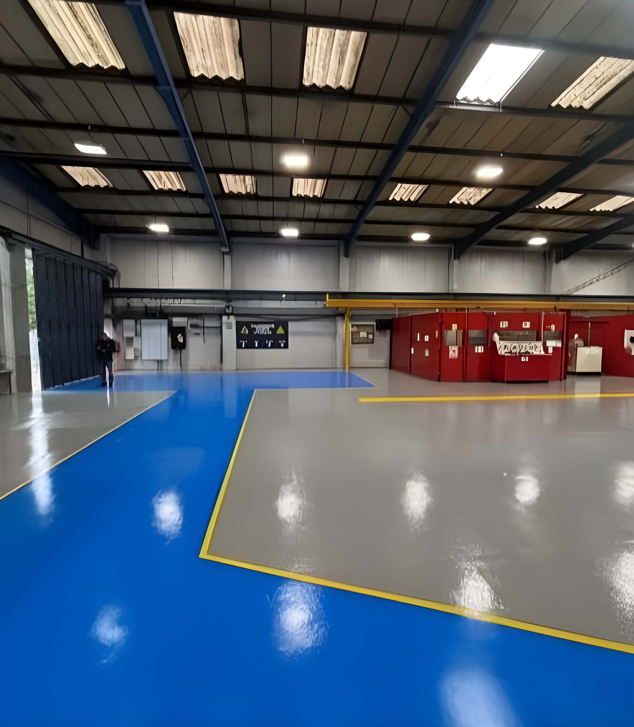 High-Quality Industrial Flooring Walkway