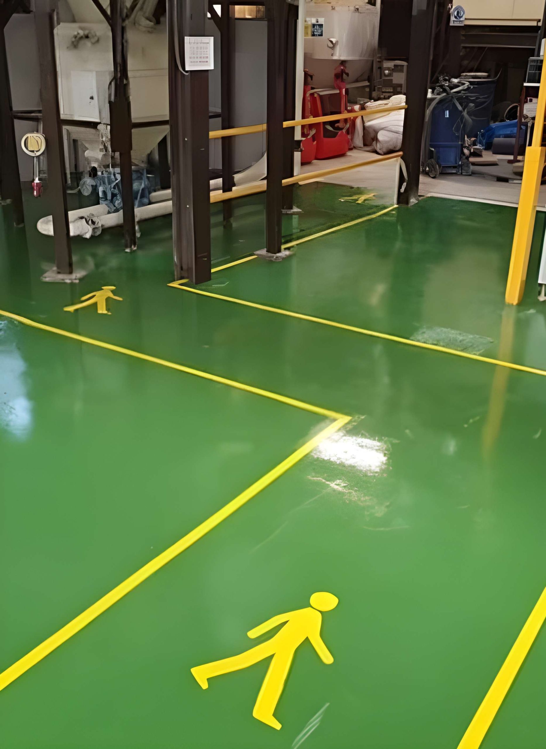 High-Quality Industrial Flooring Walkway